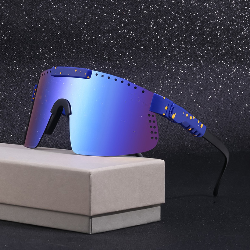 نظارة شمسية رياضية مضادة للرياح ملونة NHLMO425029