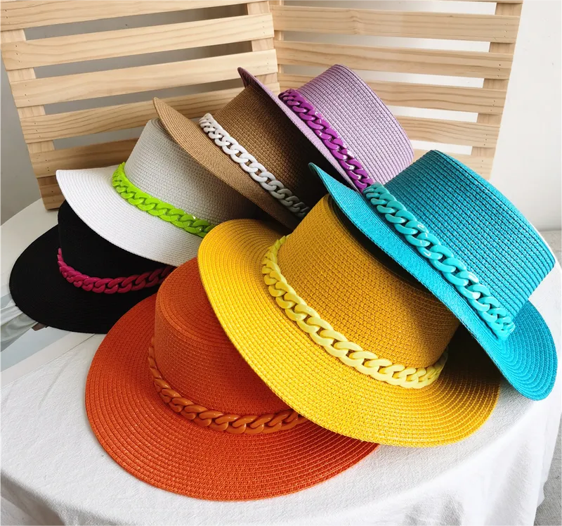قبعات القش