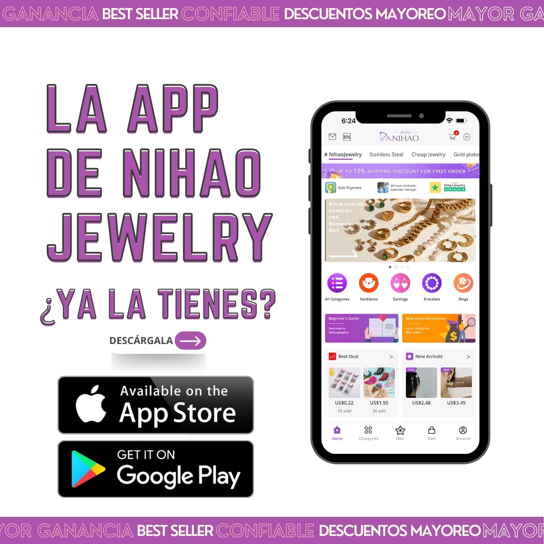 la app de nihao jewelry ya la tienes