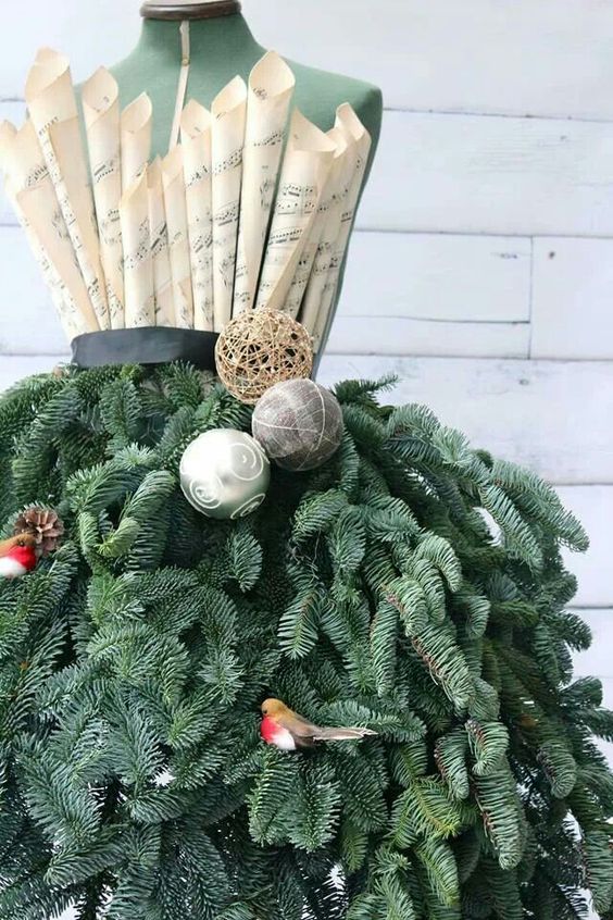 Maniquí de árbol de Navidad