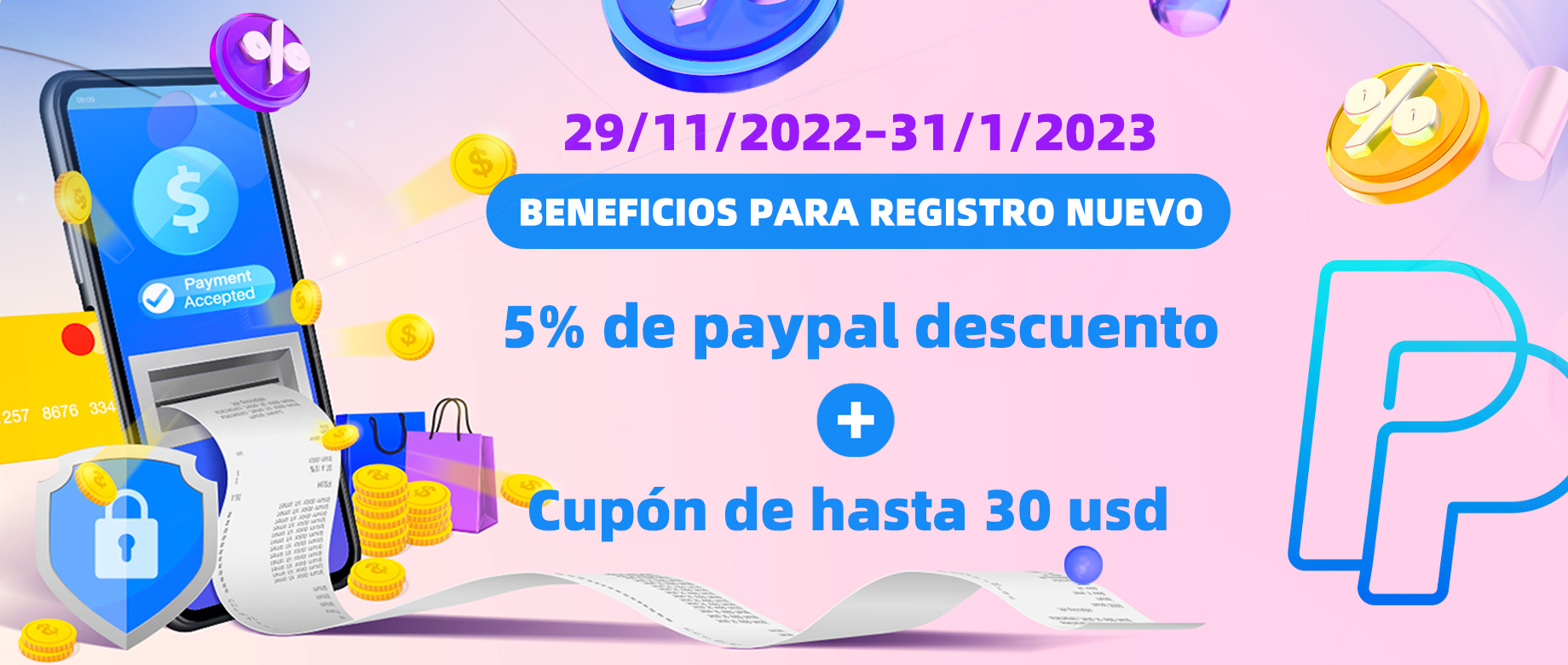 PayPal discount mexico