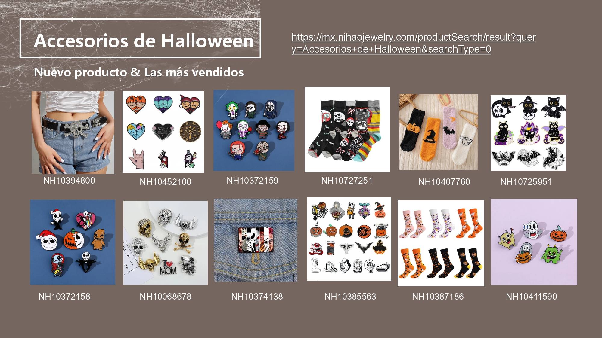 venta al por mayor de accesorios de halloween