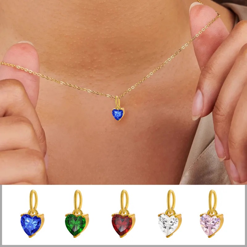 Guía De Regalos Navideños🎁: Forma De Corazón Colgante Accesorios De Joyería