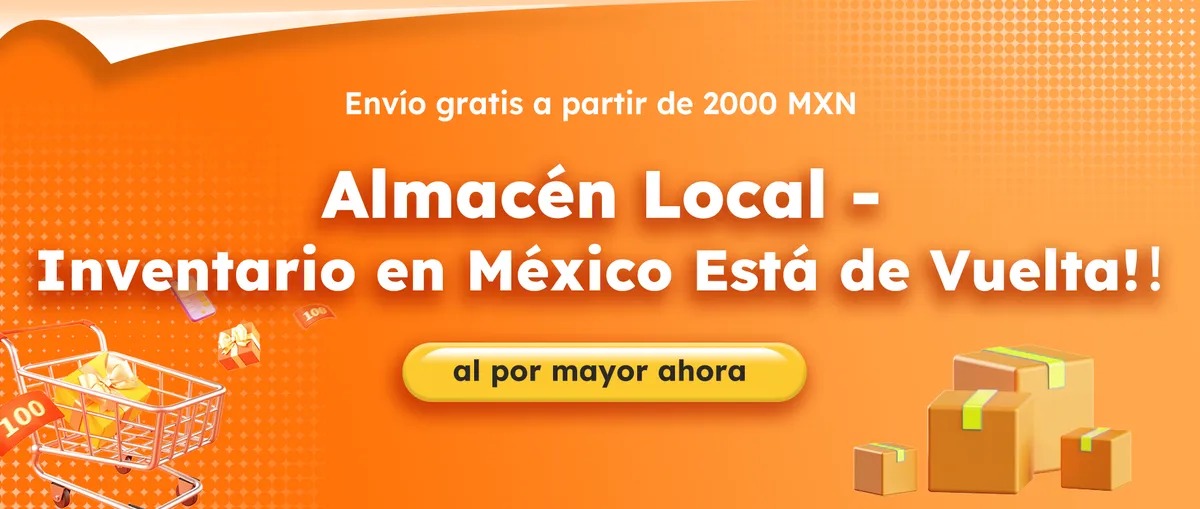 Almacén Local - Inventario en México Está de Vuelta!！