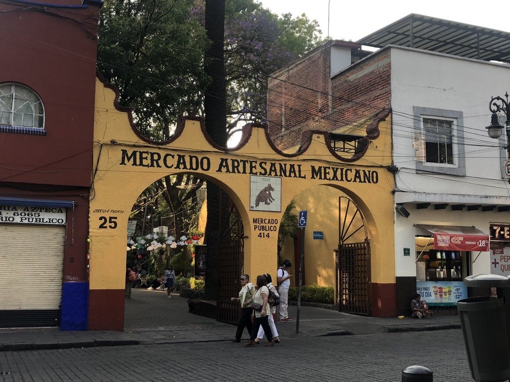 Mercado Mayorista en la Ciudad de México-Mercado de Artesanías de Coyoacán
