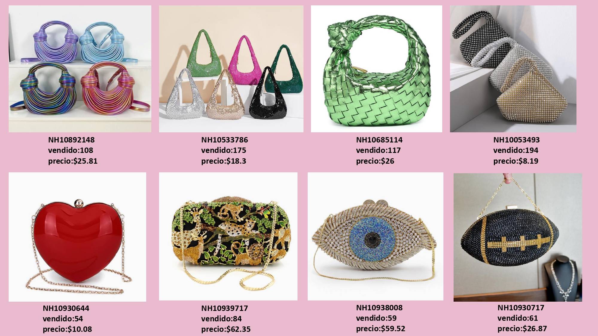 Bolsos de moda en tendencia