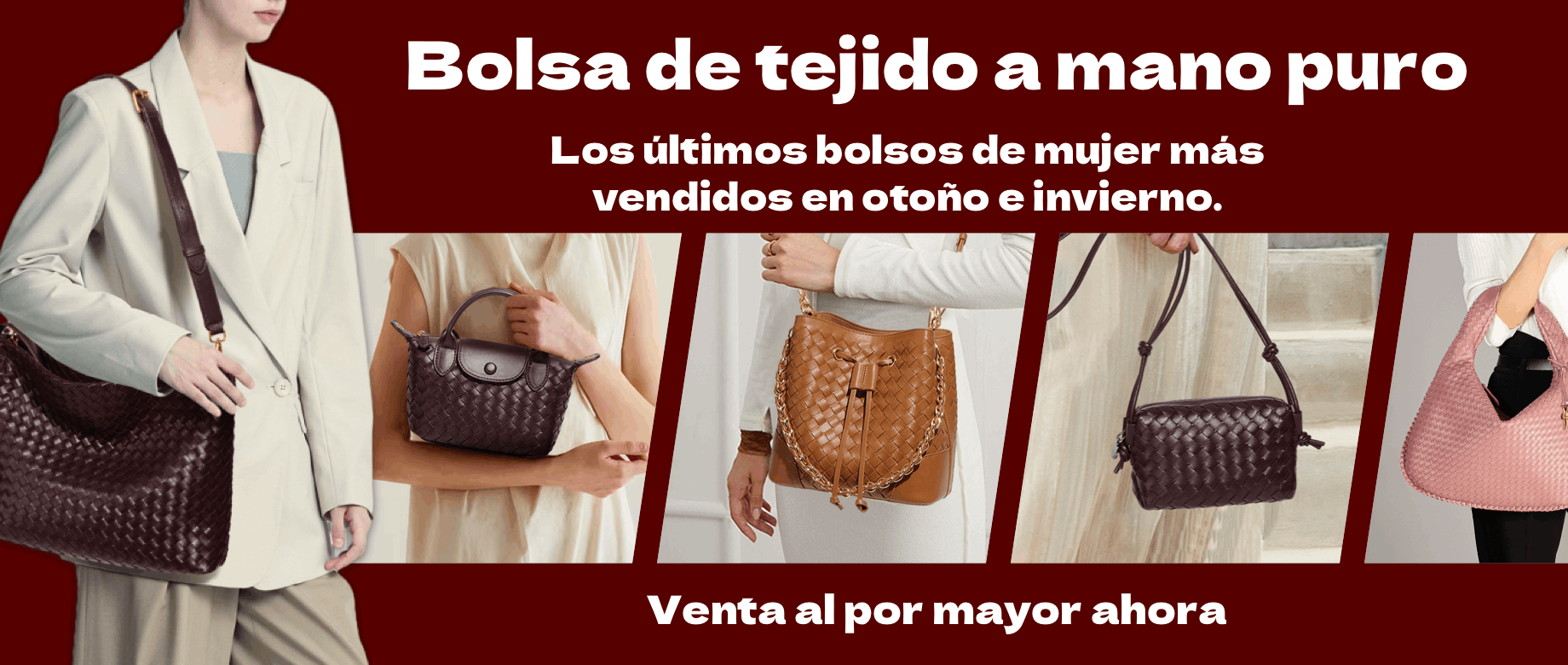 Los últimos bolsos tejidos para mujer más vendidos