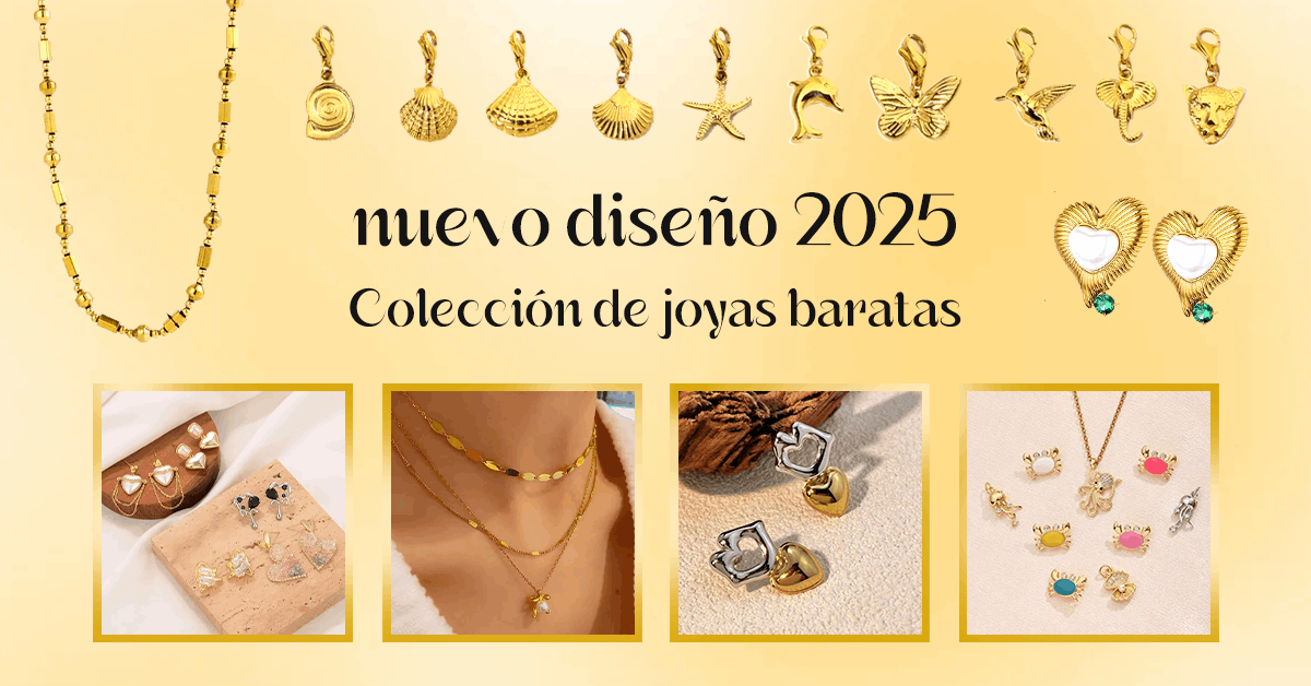 Colección De Joyas Baratas Y De Diseño Nuevo En 2025 Mercado Mayorista