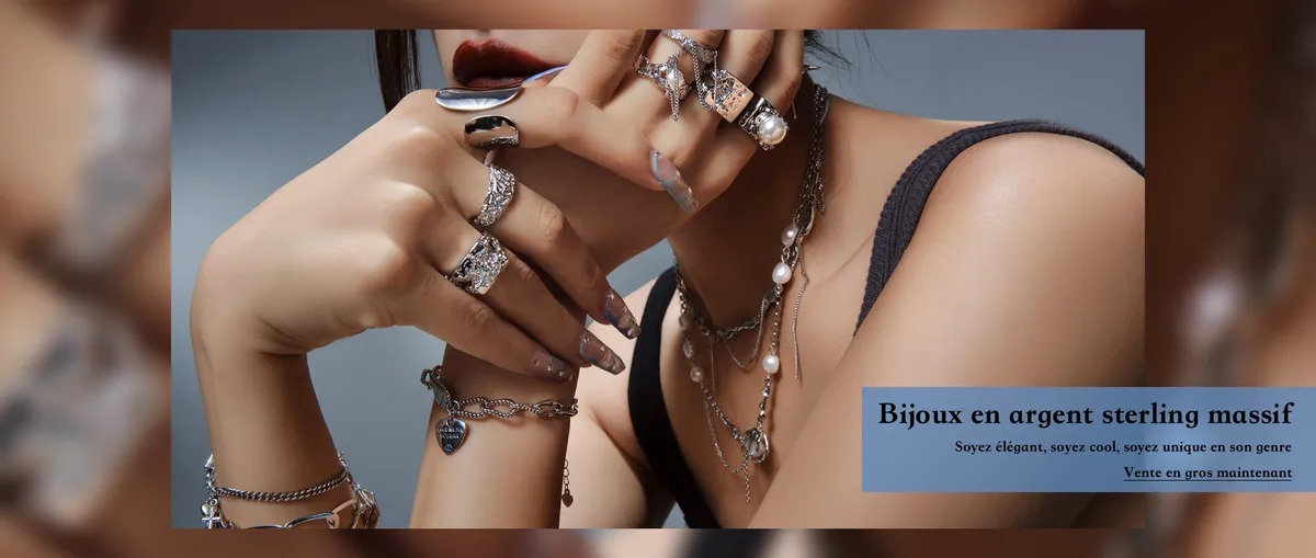 Tendances bijoux 2025 - Gros bijoux en argent sterling