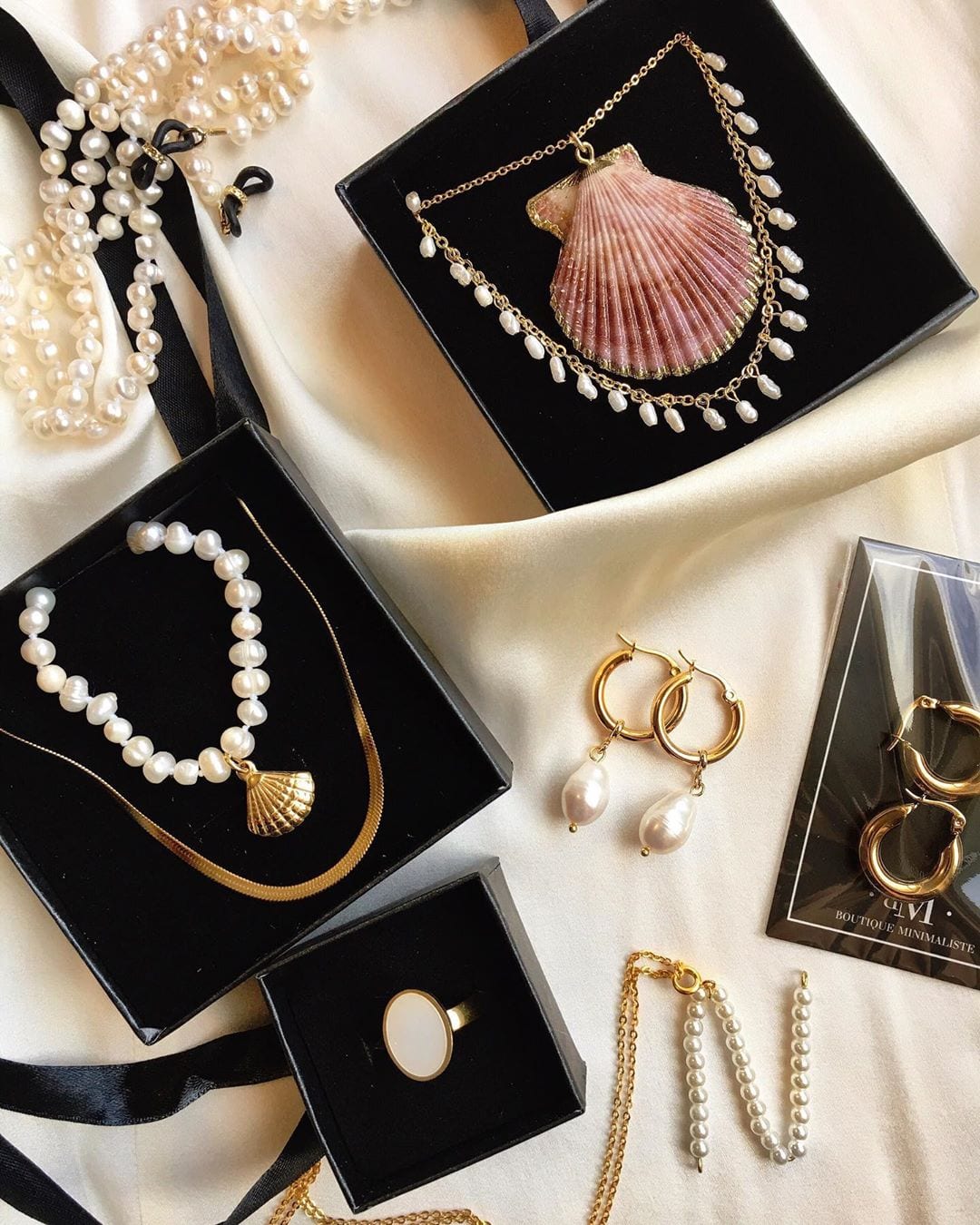 Pearl jewelry sets
