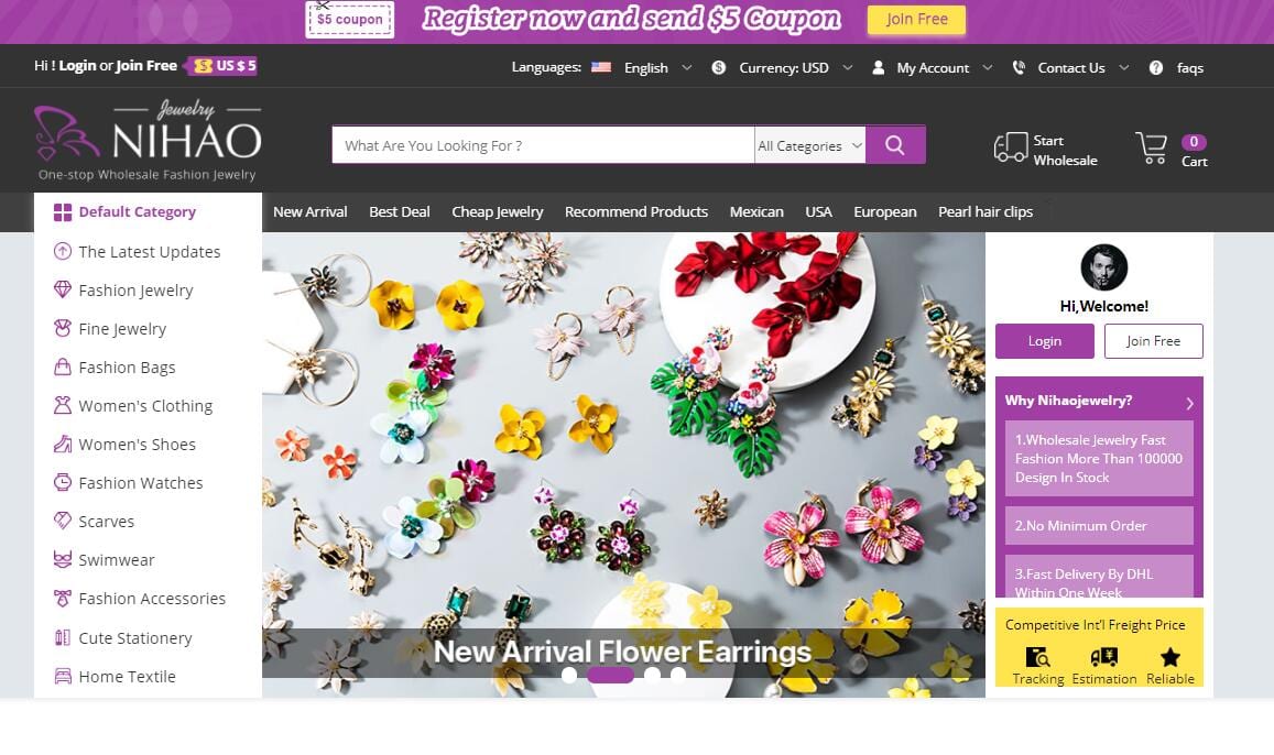 Nihaojewelry  Homepage 