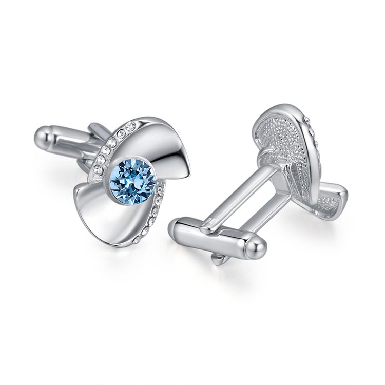imitated crystal cufflink for men as a new year gift