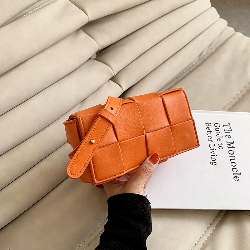 Orange crossbody bag