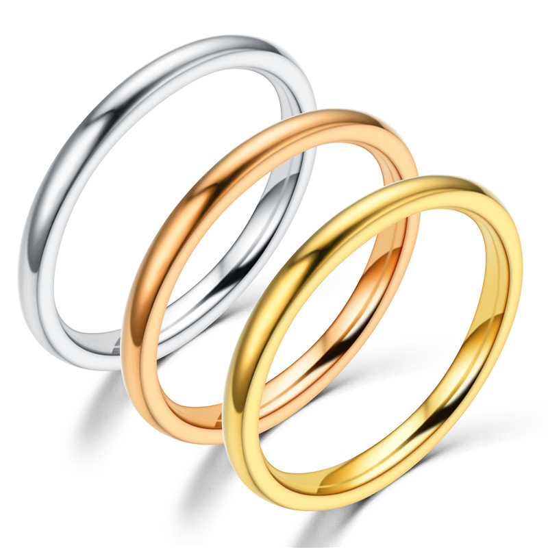 Titaniumstainless Steel Fashion Geometric Ring