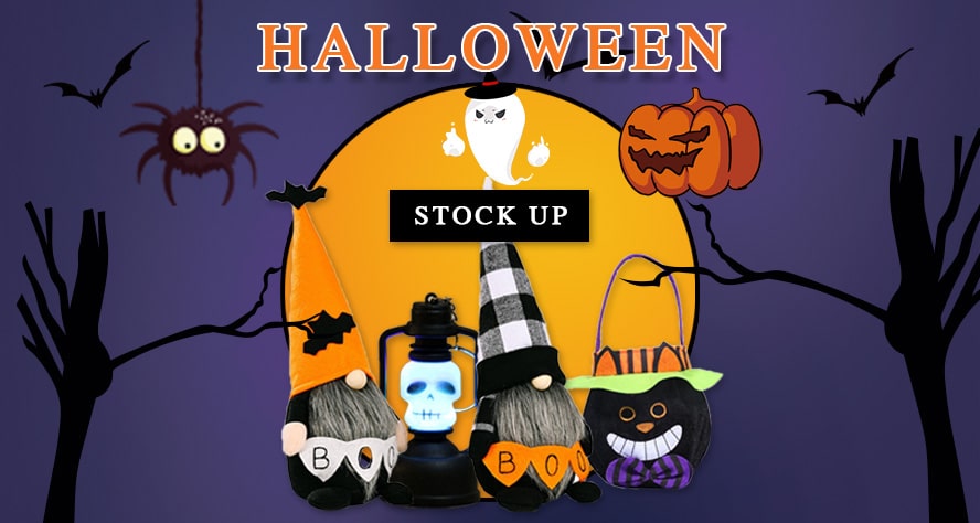 Halloween Wholesale: Stock up as soon as possible