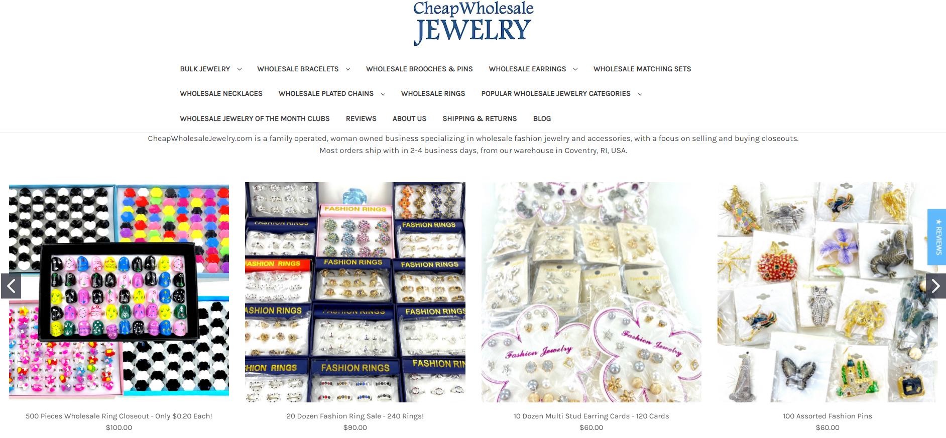 Cheap Wholesale Jewelry homepage
