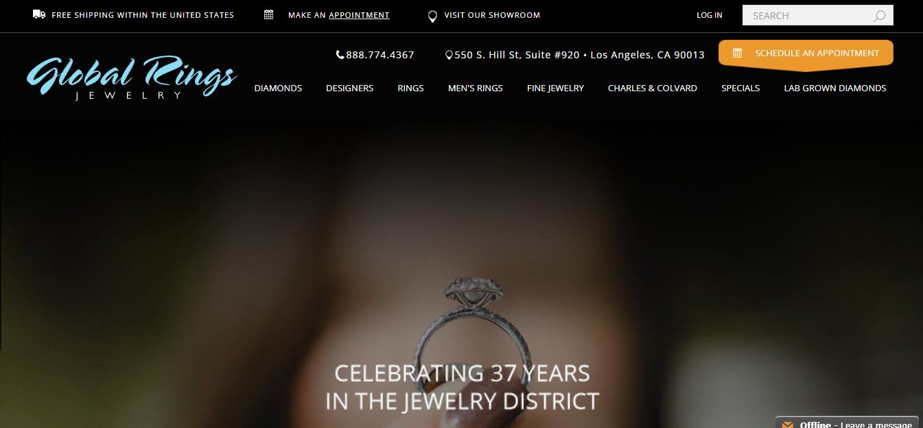 Global Rings Jewelry store