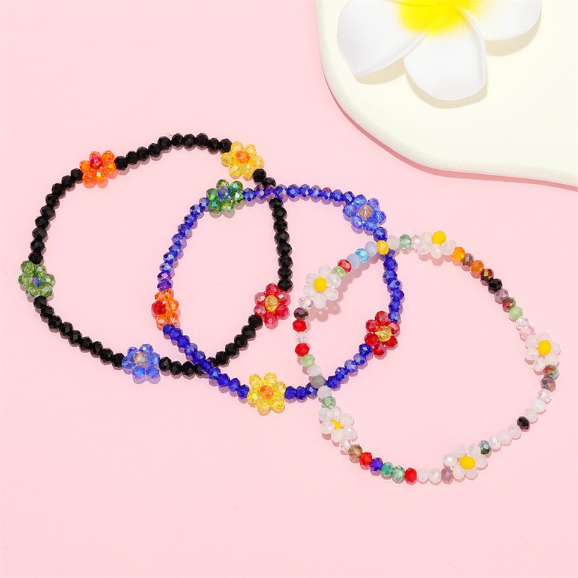 flower acrylic y2k bracelet NHGO680750