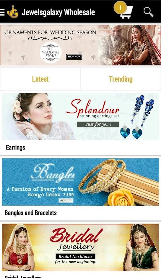 Jewels Wholesale Best Bulk Jewellery Online App