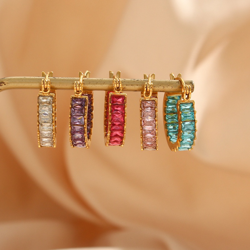 best selling zircon earrings NH814742