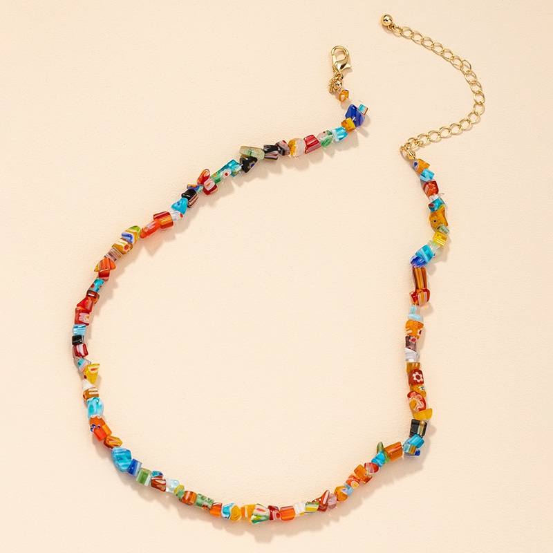 stone beaded necklace jewelry NH813526