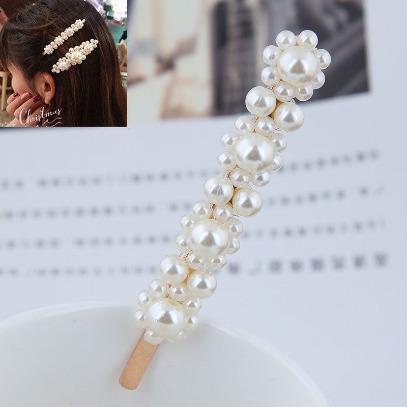 pearl hair clip NHSC192397