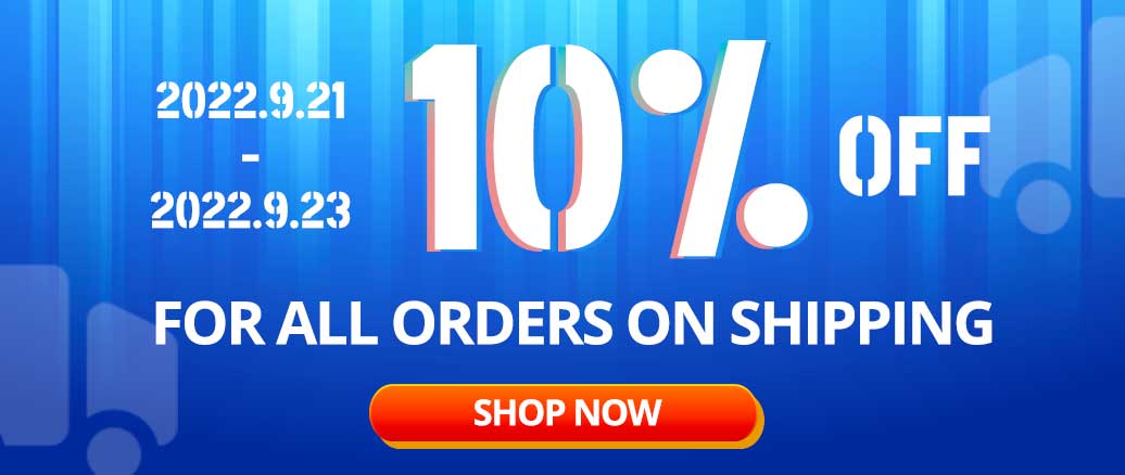 Nihao 10% Off Shipping Discount from Sep 21 to Sep 23