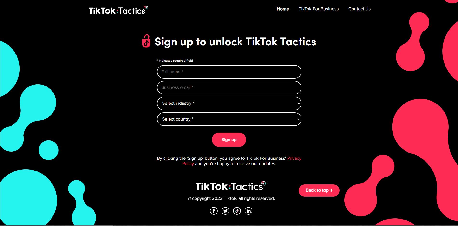 Tiktok tactics tools