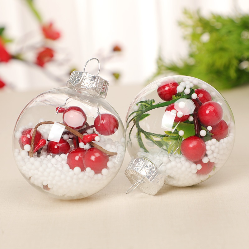 Christmas plastic ball ornament NHSUQ713487
