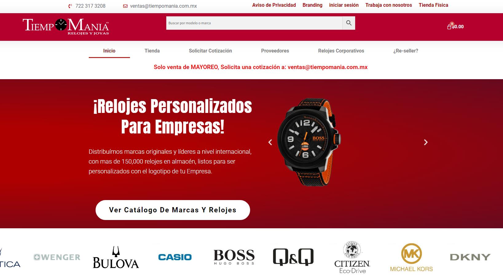 Tiempomania watch wholesale supplier