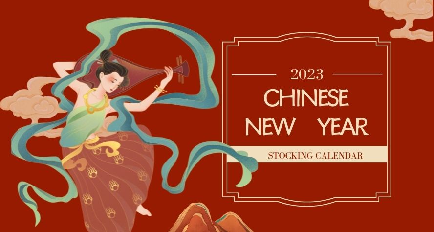 2023 Chinese new year stocking calendar