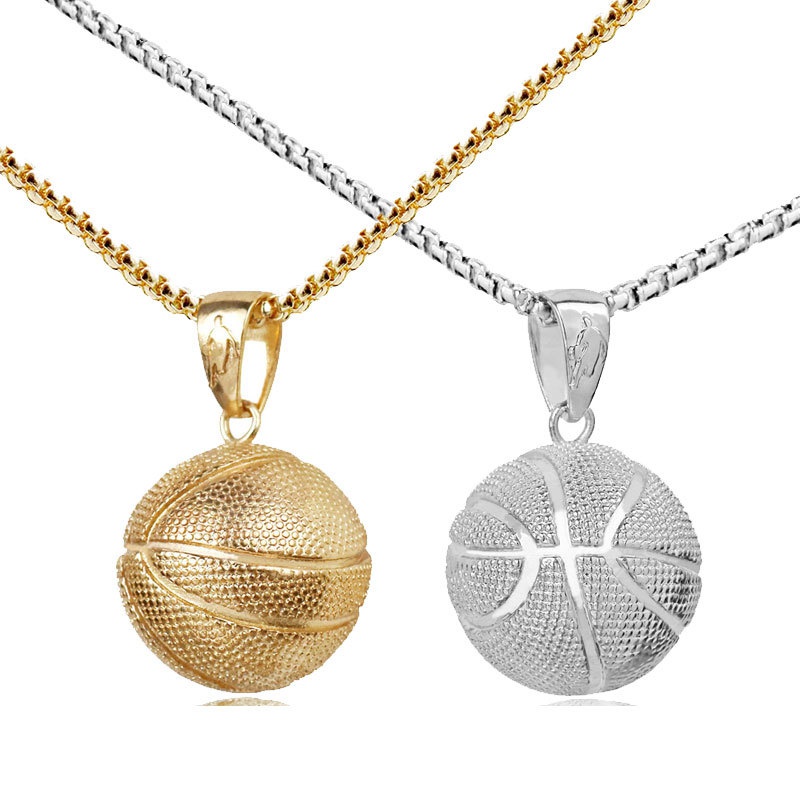 basketball steel necklace NHACH329459