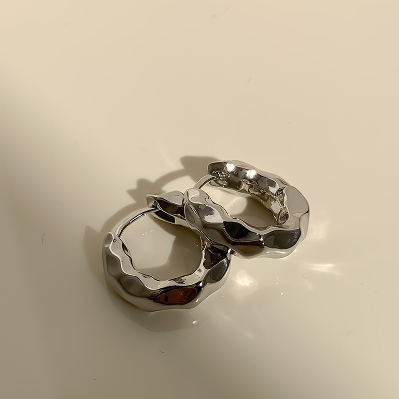 silver plating hoop earring NH10088689