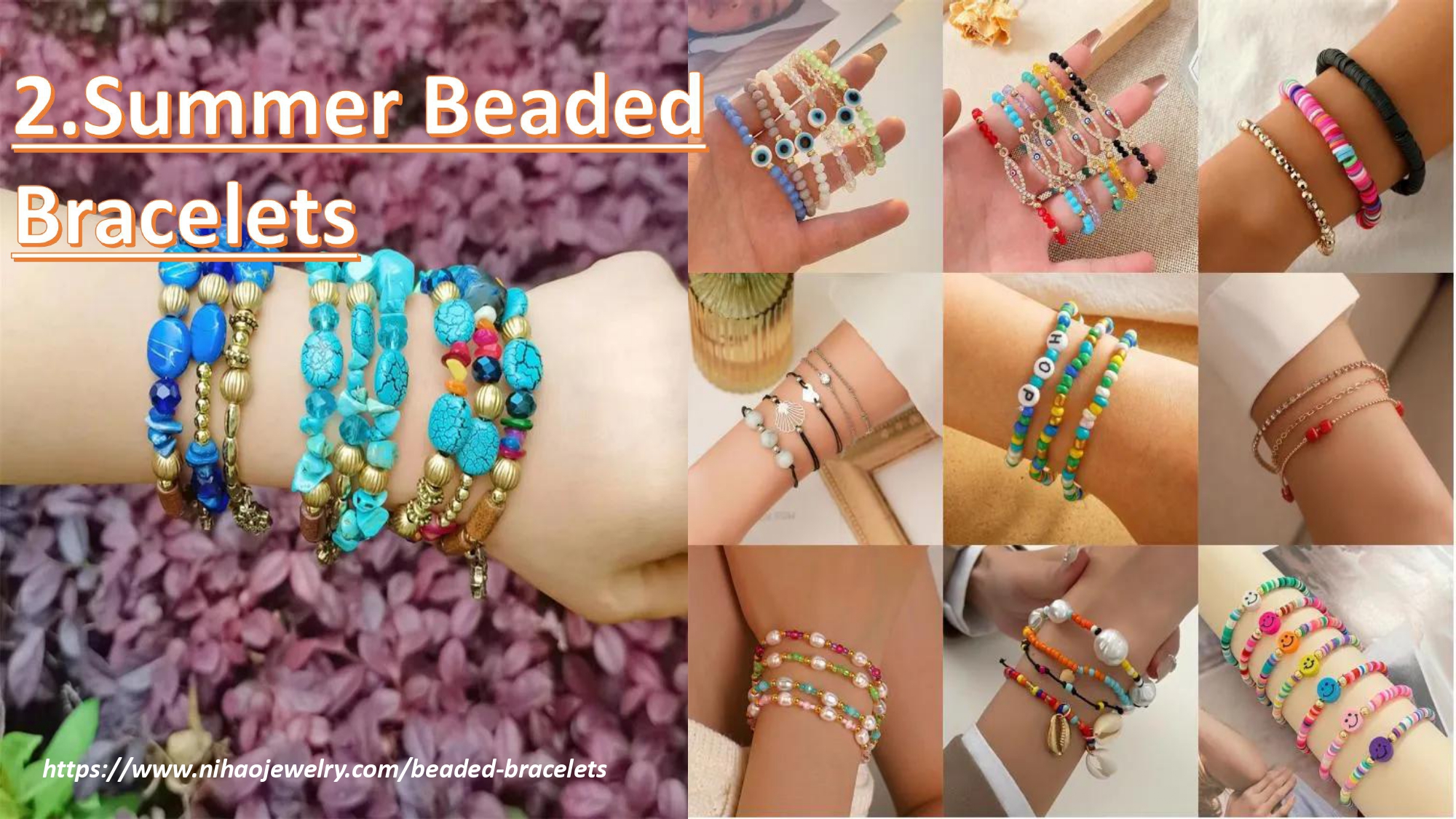 Summer Beaded Bracelets