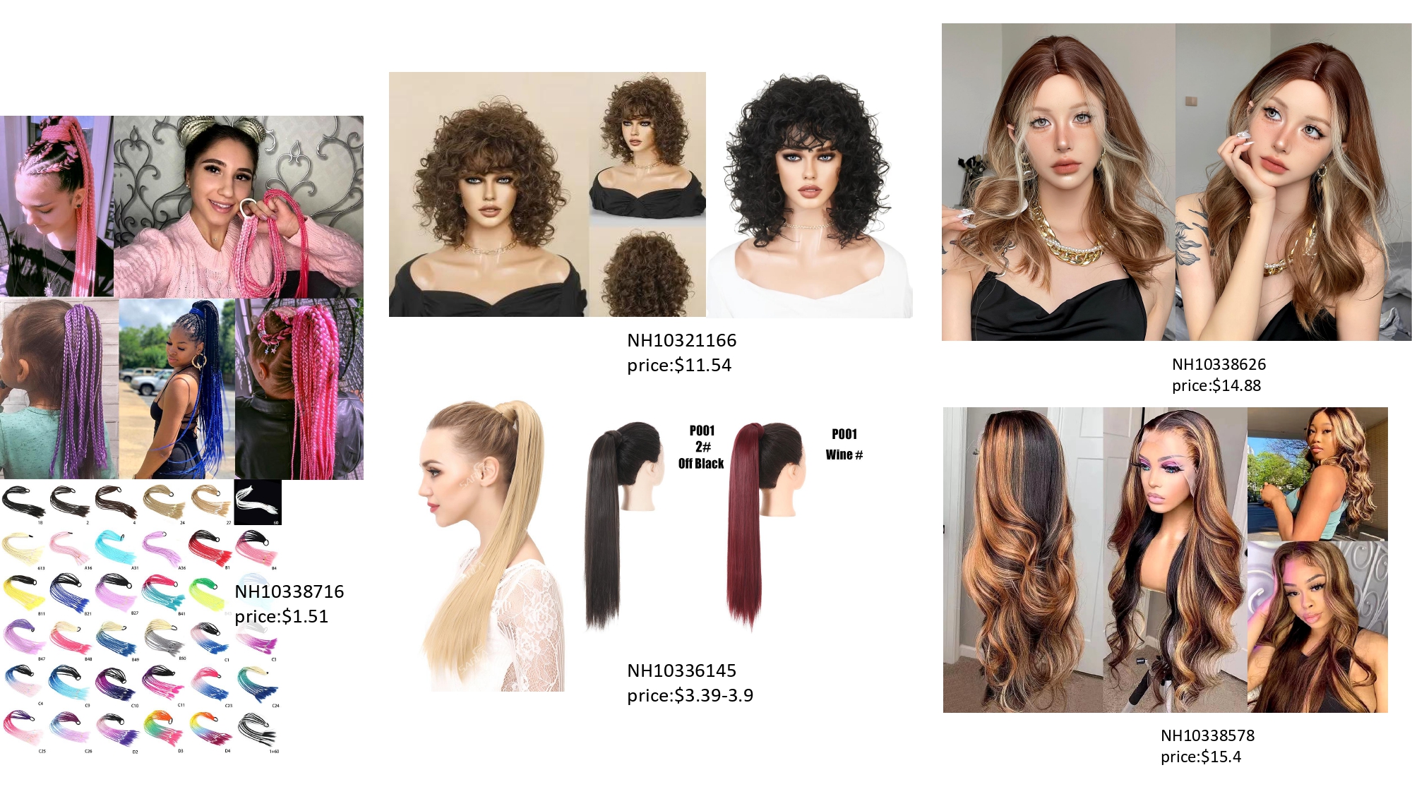 Wholesale Hair & Wigs