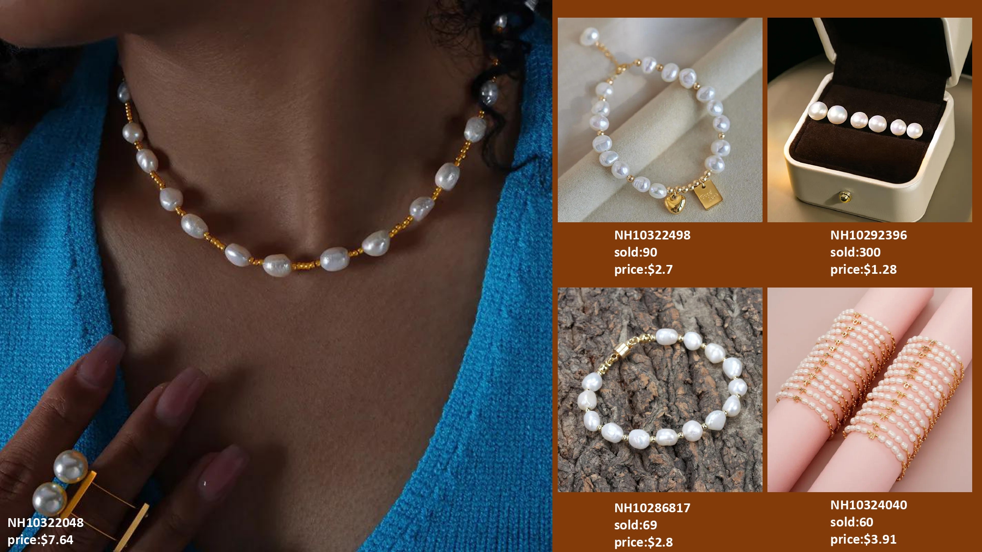 Wholesale Pearl Jewelry