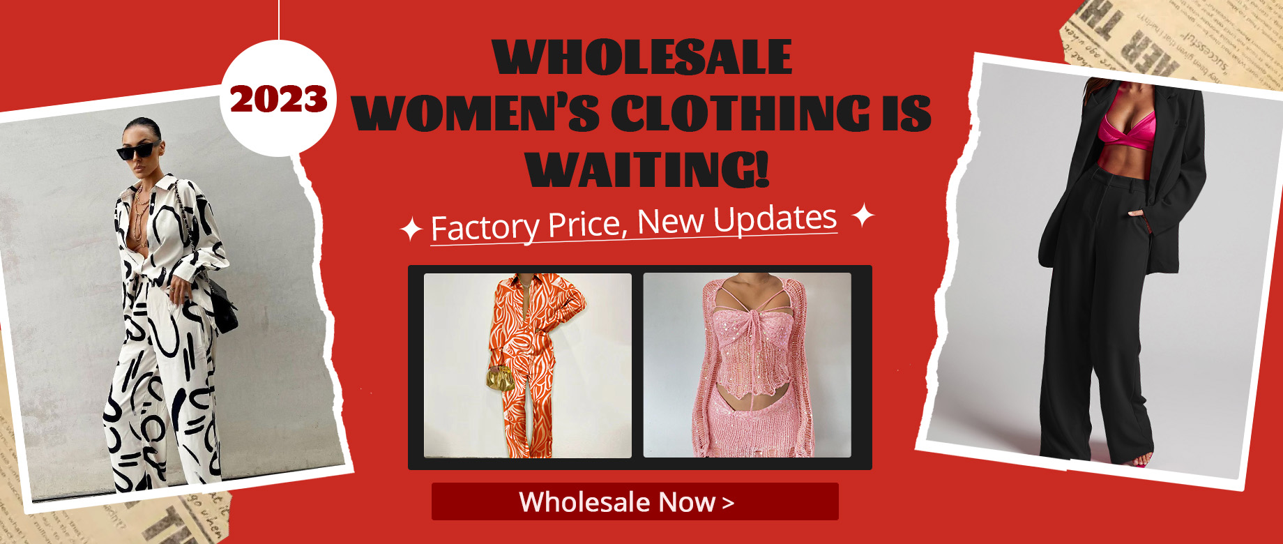 WHOLESALE WOMEN'S CLOTHING IS WAITING!