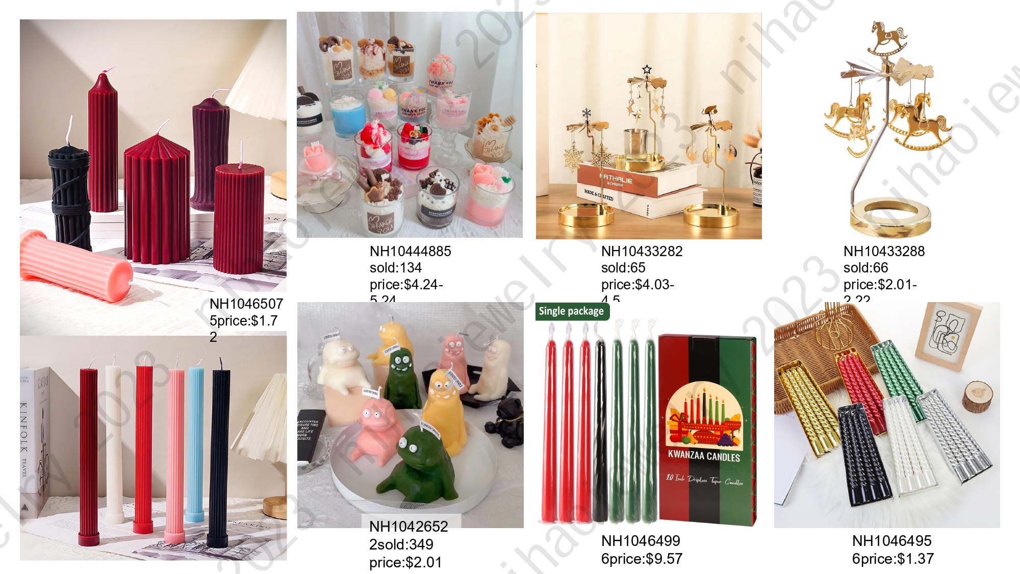 Wholesale Candles & Holders