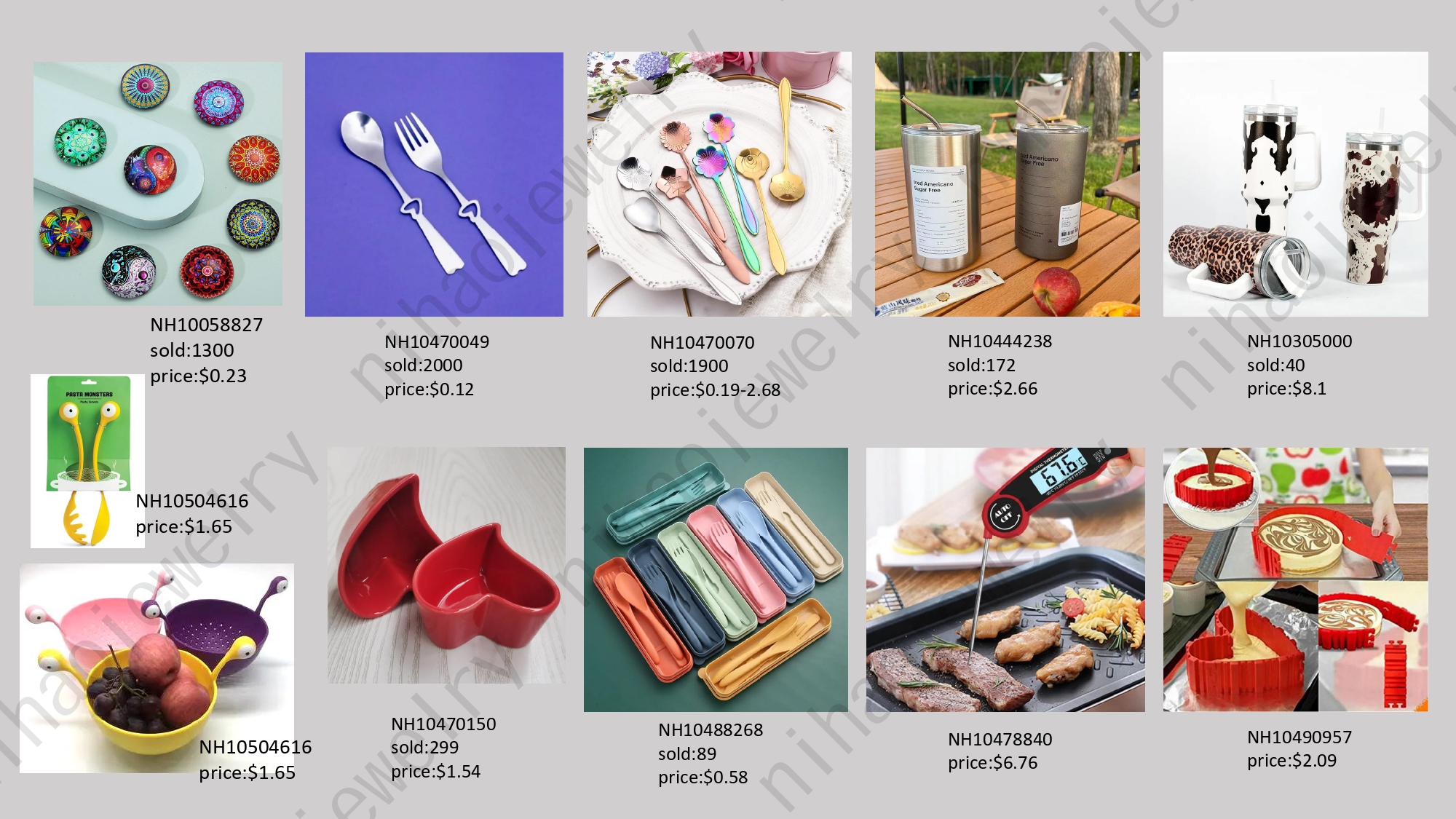 Bulk buy kitchen supplies online for resale at Nihaojewelry.