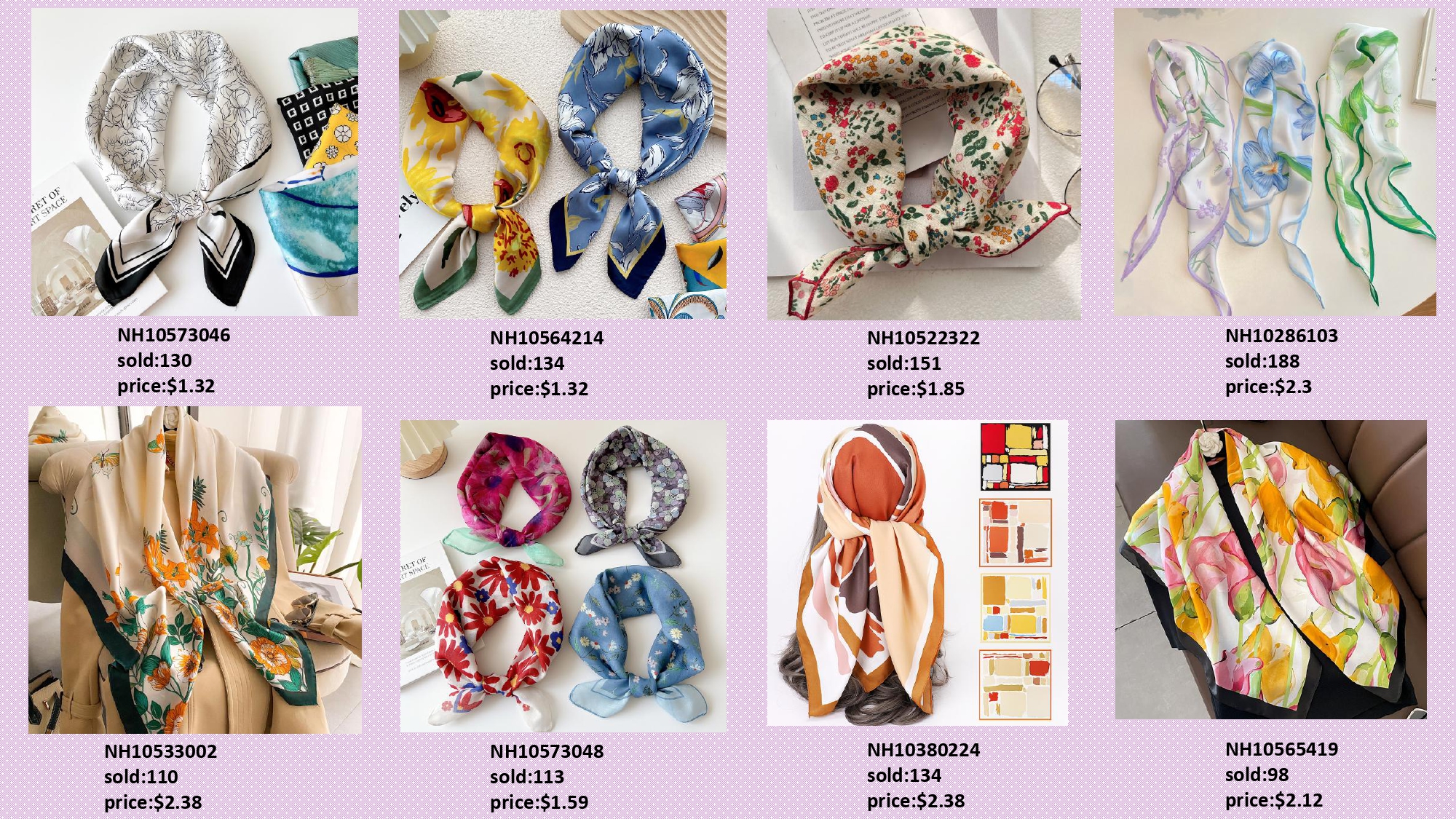 Nihaojewelry is a cheap scarves wholesaler online.