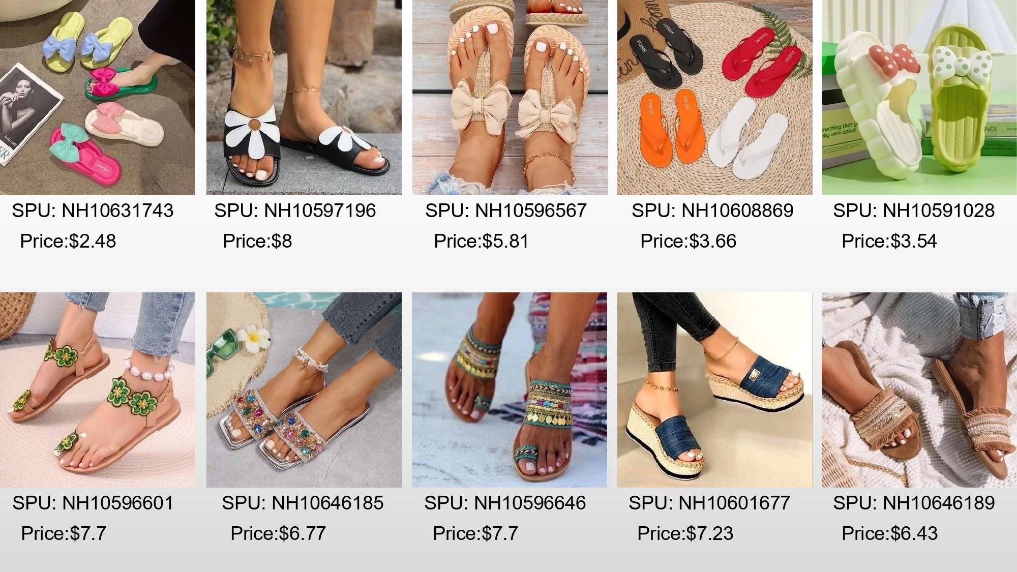 Shop for bulk cheap house slippers for women at nihaojewelry. We are a chineses slippers wholesaler and supplier. 