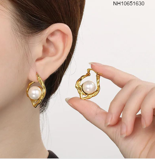 Gold Plated Ear Studs