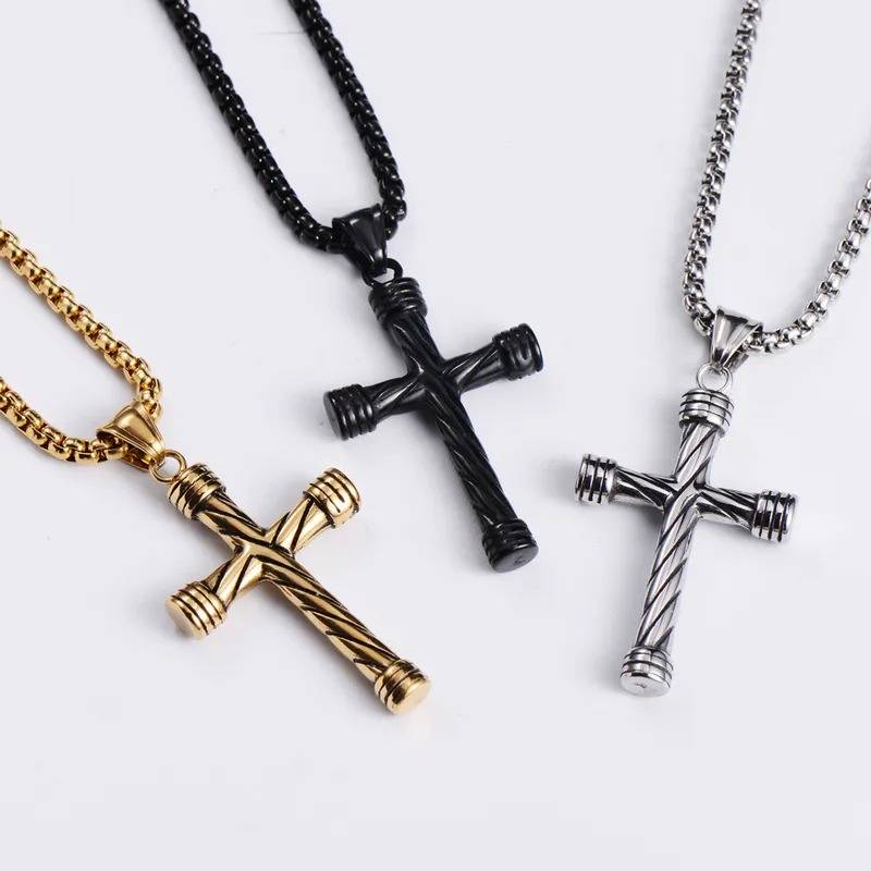 Gold Plated Fashion Cross Necklaces