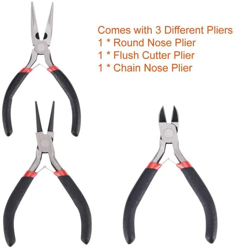  Classic Style Solid Color Arylic Pliers