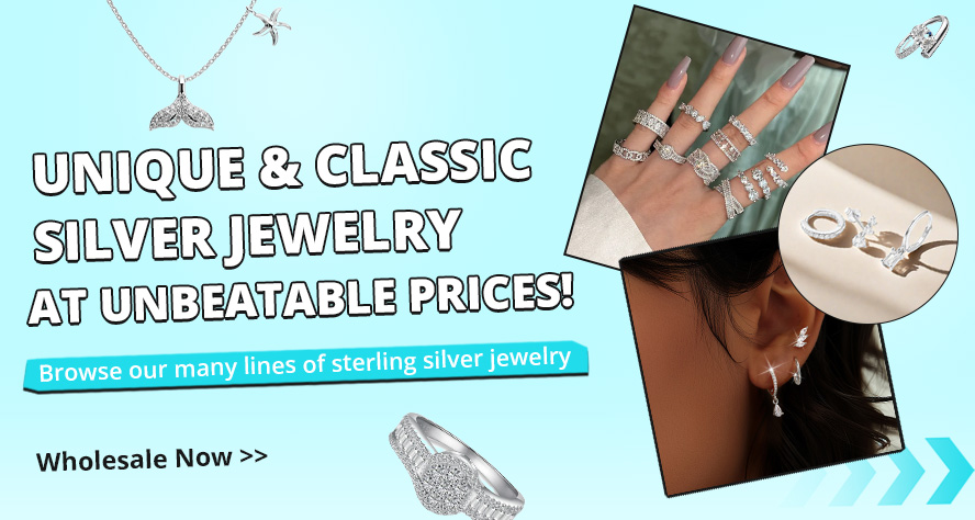 Explore Our Wholesale Silver Jewelry Collection - Irresistible Prices!
