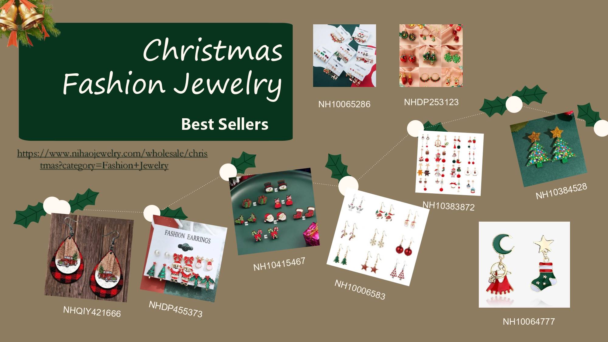 christmas fashion jewelry from Nihaojewelry CHRISTMAS TRENDS 2024