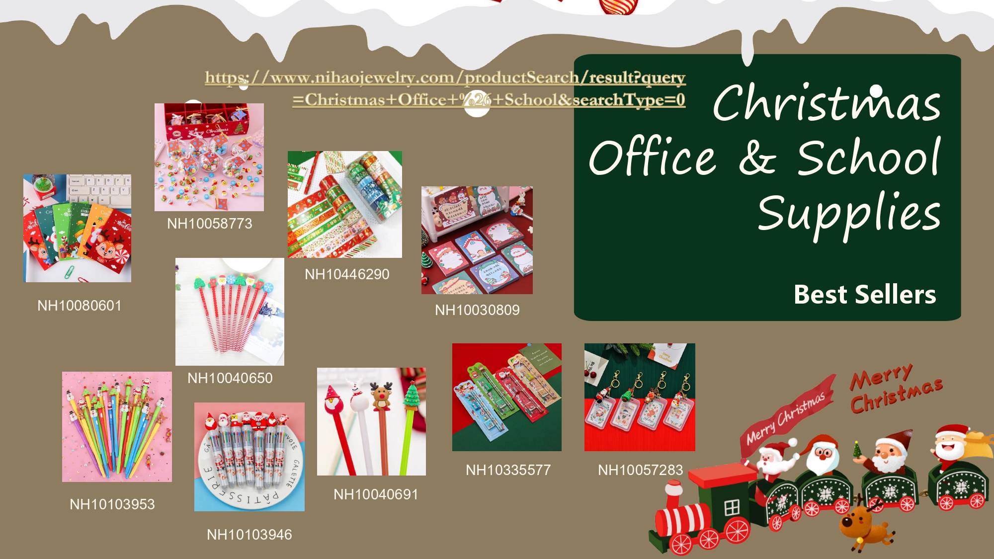 Nihaojewelry's Office & School Supplies have you covered.