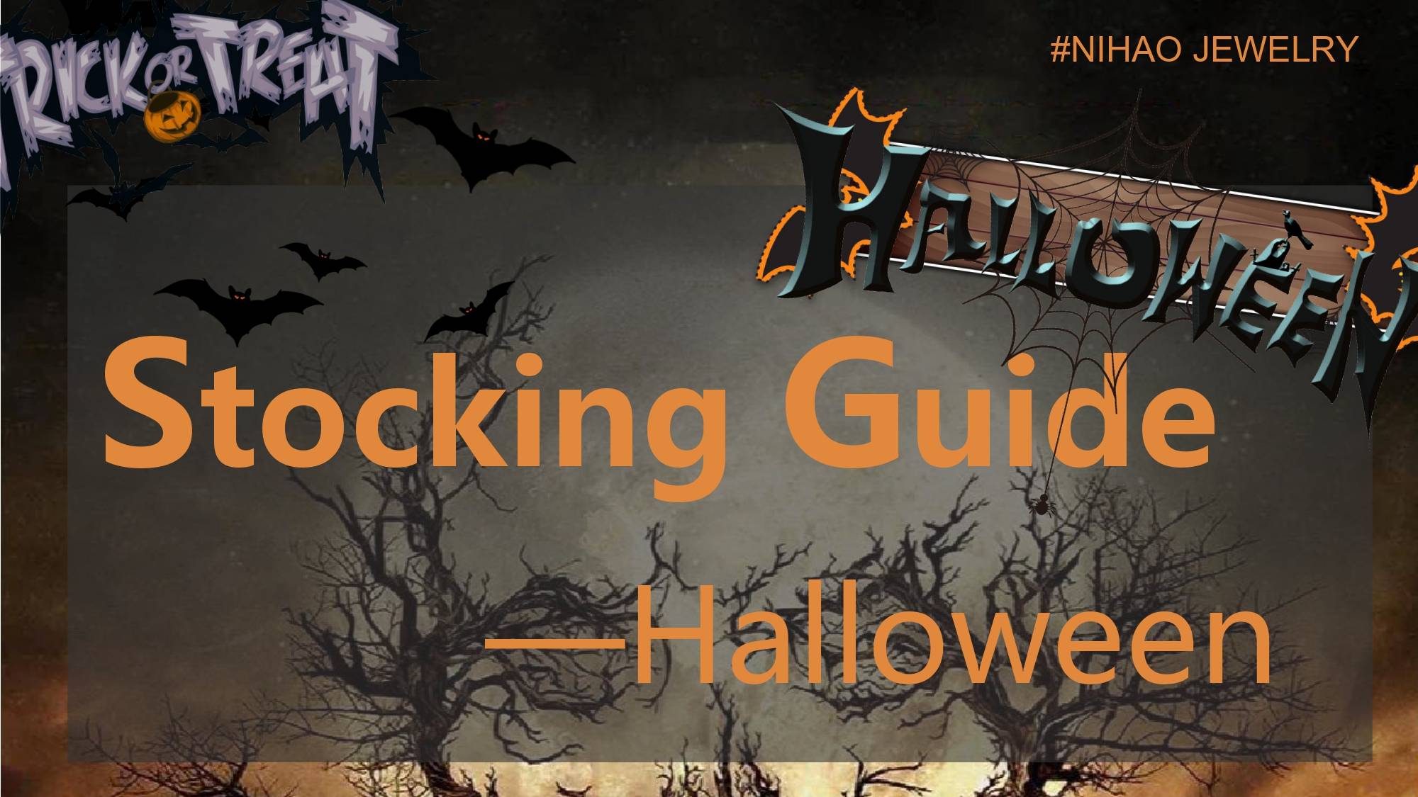 halloween stocking guide from nihaojewelry