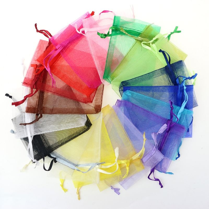 Organza Drawstring Jewelry Packaging Bags