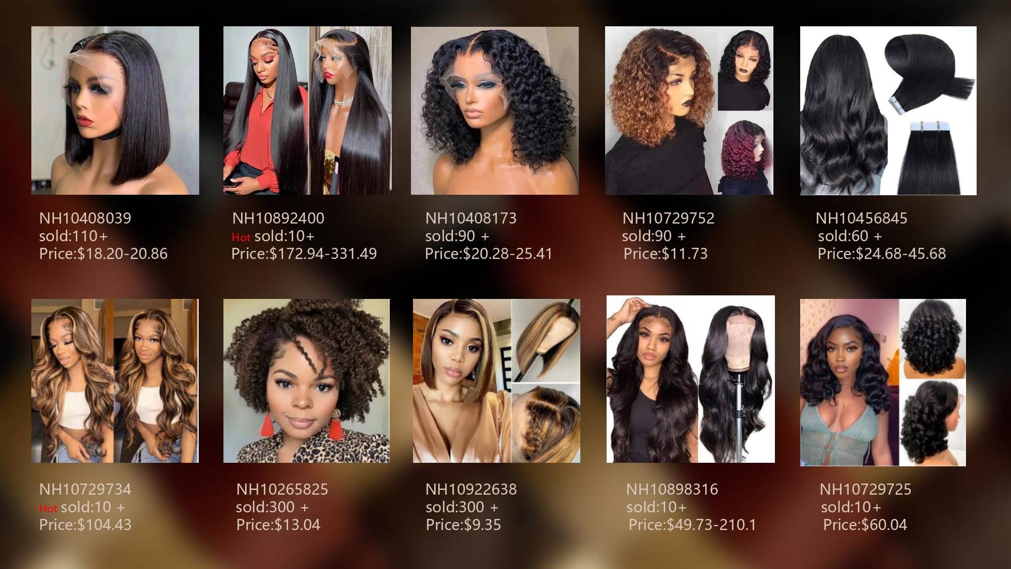 Wigs and accessories have become increasingly popular in recent years